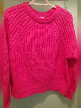 A NEW DAY Neon Pink Sweater